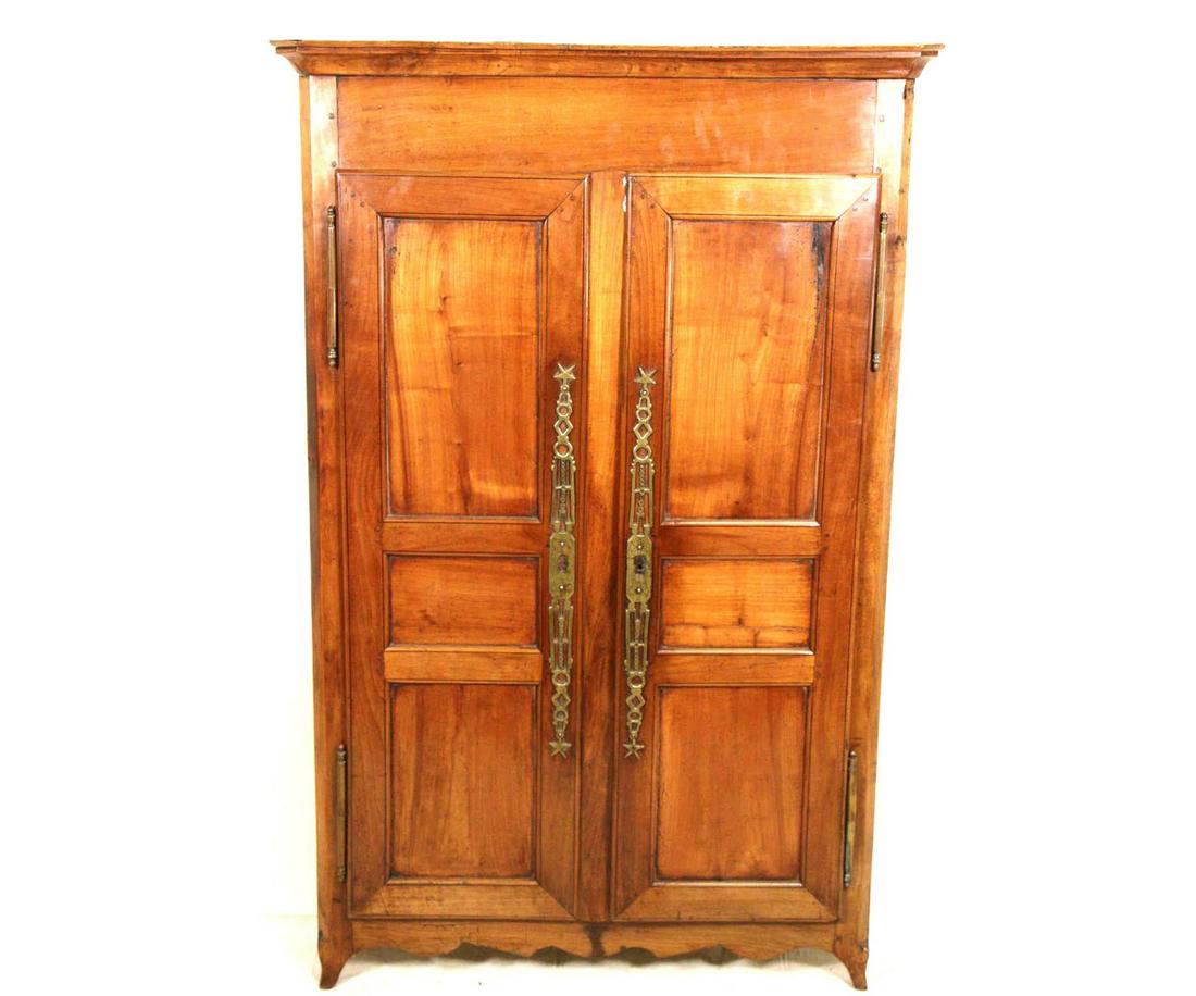 19th CENTURY FRENCH CHERRY PANELED DOORS (1 of 6)