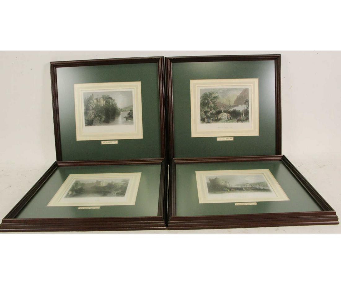 LOT OF FOUR PRINTS ENGRAVINGS OF IRELAND (1 of 5)