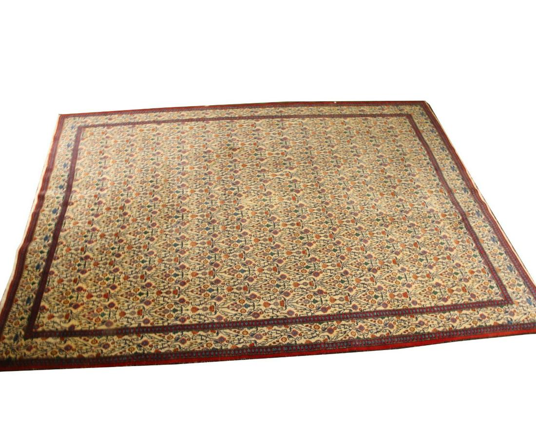 HAND KNOTTED PERSIAN AREA RUG: HAND KNOTTED PERSIAN AREA RUG