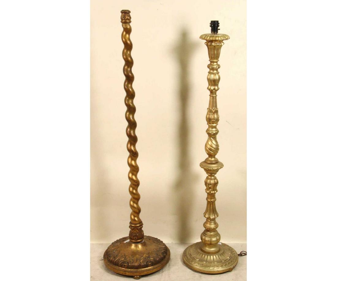 MIXED LOT OF TWO FLOOR LAMPS (1 of 3)