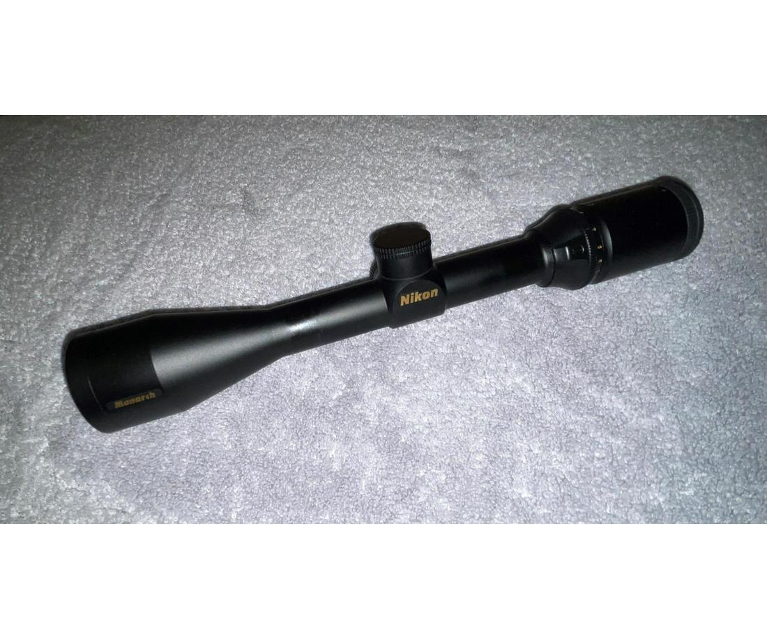 NIKON MONARCH 2.5-10X42mm SCOPE: USED NIKON MONARCH 2.5-10X42mm SCOPE - 1in TUBE, NO BOX