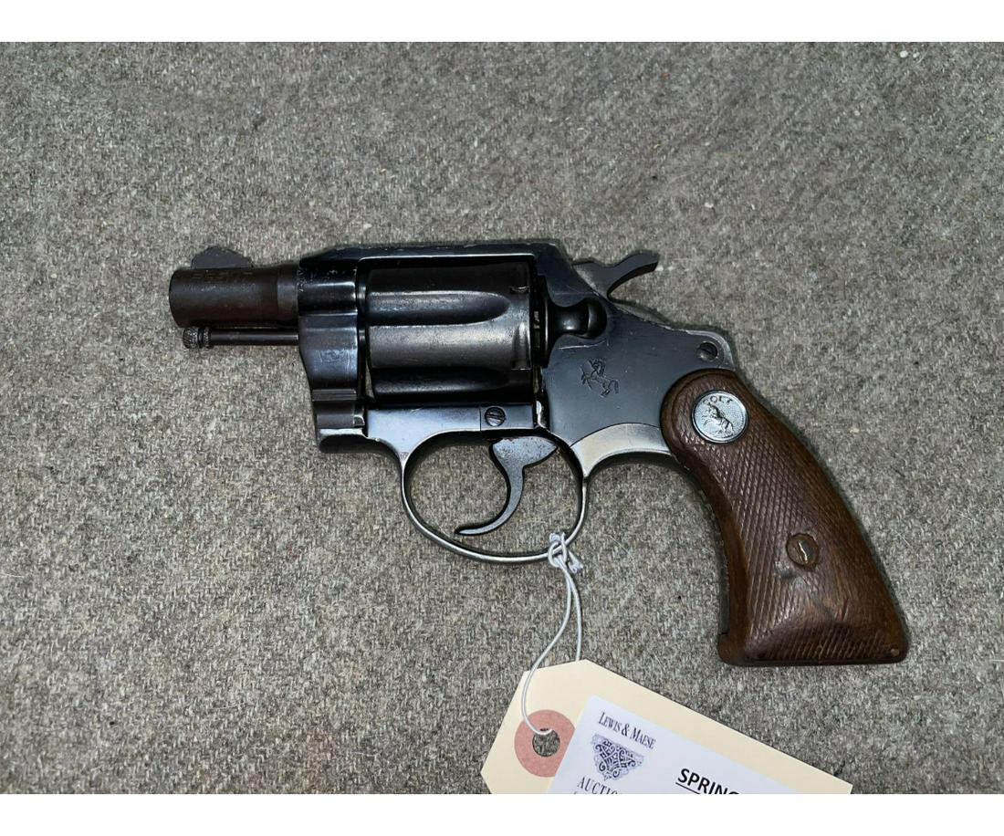 COLT AGENT 2in .38SPL REVOLVER (USED): COLT AGENT 2in .38SPL REVOLVER - 2in BARREL, FIXED SIGHTS, BLUED; SERIAL NUMBER: 259101; USED FIREARM (L2539)