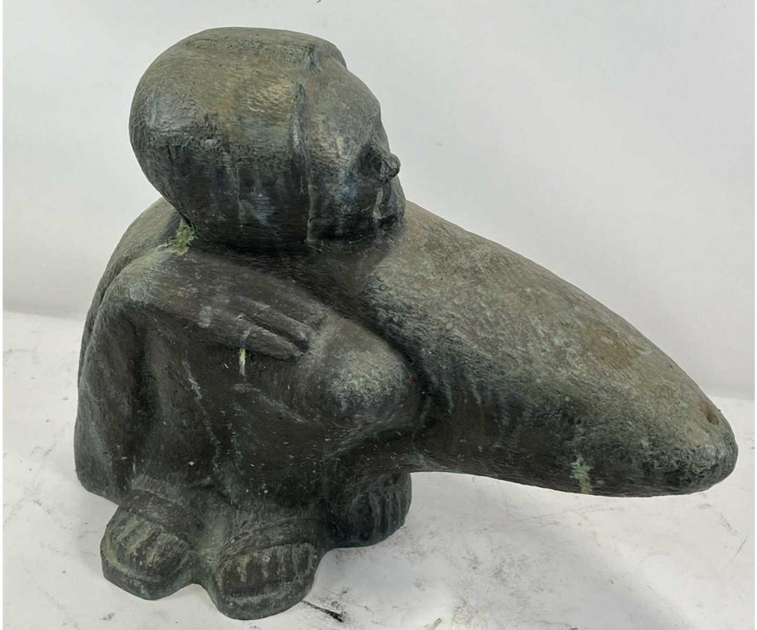 VICTOR SALMONES BRONZE SCULPTURE (1 of 6)