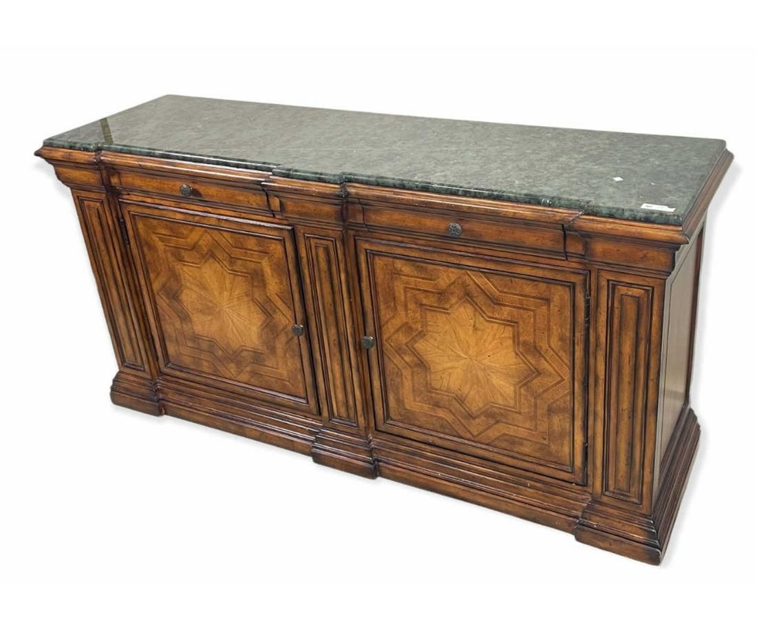 LABRADORITE TOP TWO DOOR CREDENZA (1 of 4)