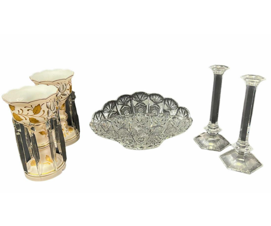 MIXED LOT OF 5 GLASS PCS (1 of 1)