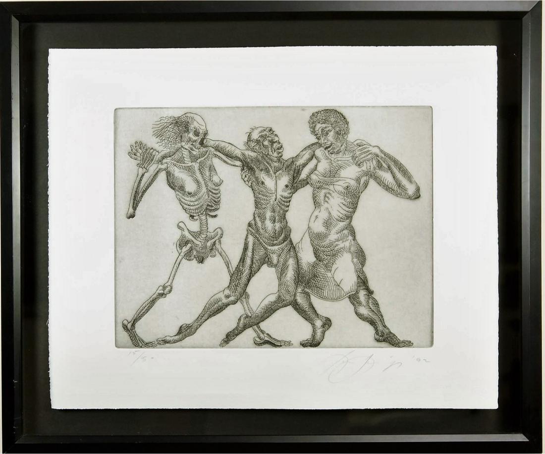 LUIS JIMENEZ JR. "ENTRE LA PUTA Y LA MUERTA" 1992 (1 of 4)