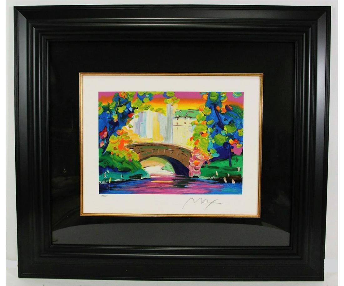 PETER MAX CENTRAL PARK SPRING SERIGRAPH (1 of 6)