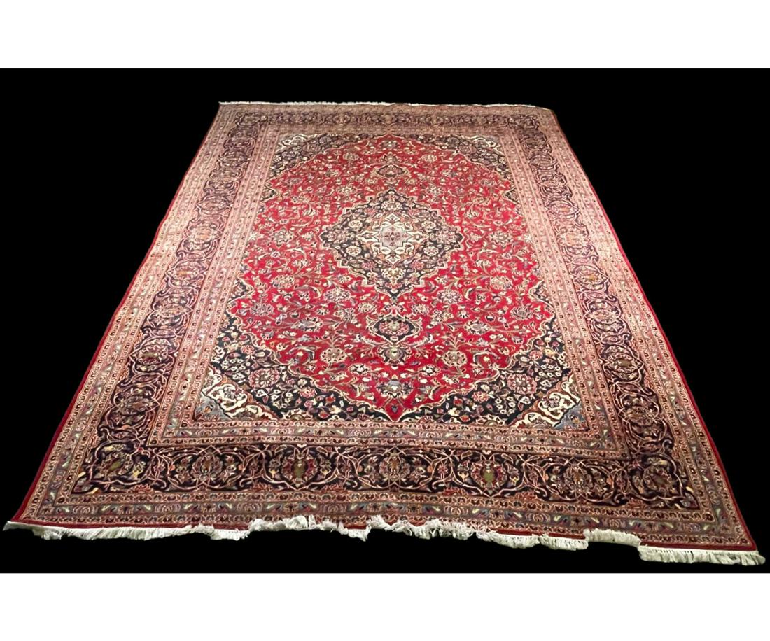HAND KNOTTED PERSIAN CARPET (1 of 5)