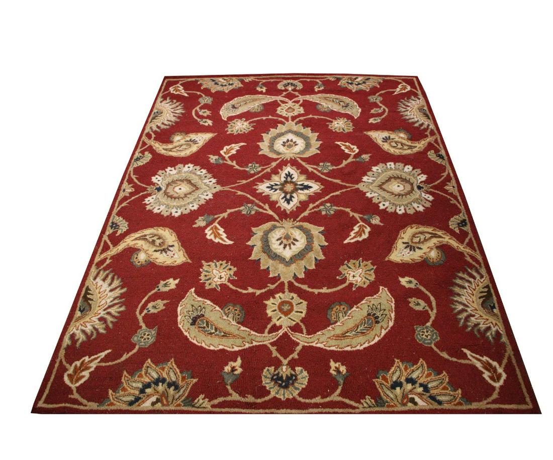 RED LEAF RUG (1 of 6)