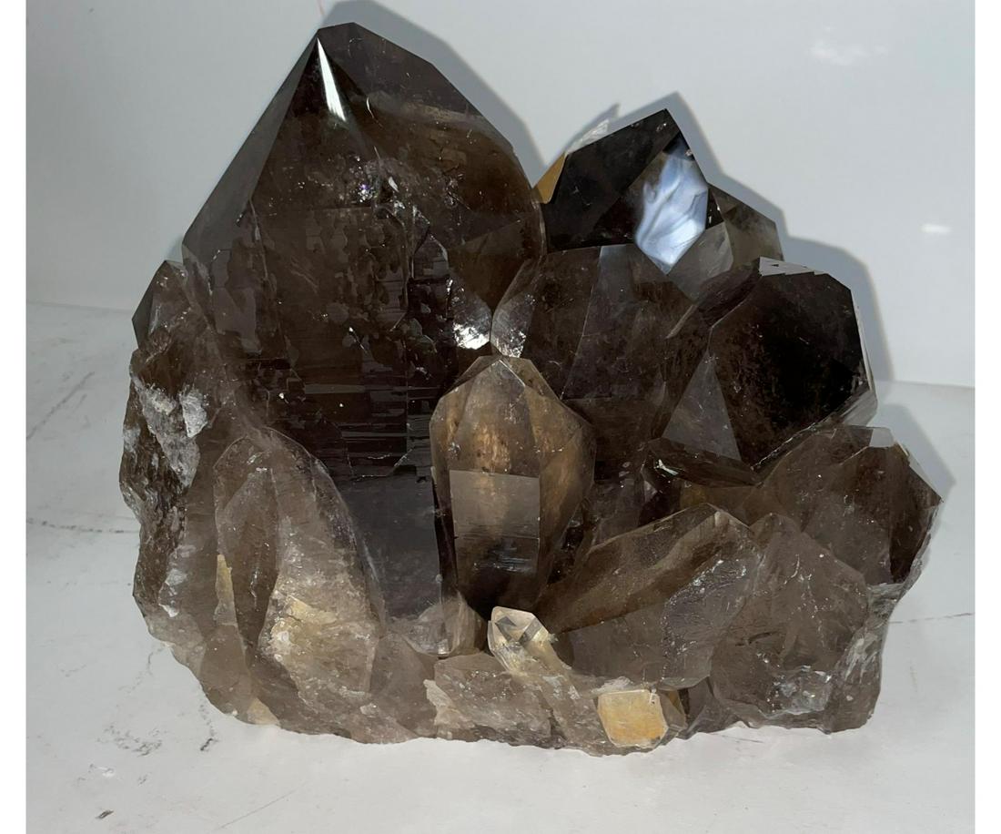 LARGE SMOKY QUARTZ CLUSTER (1 of 5)