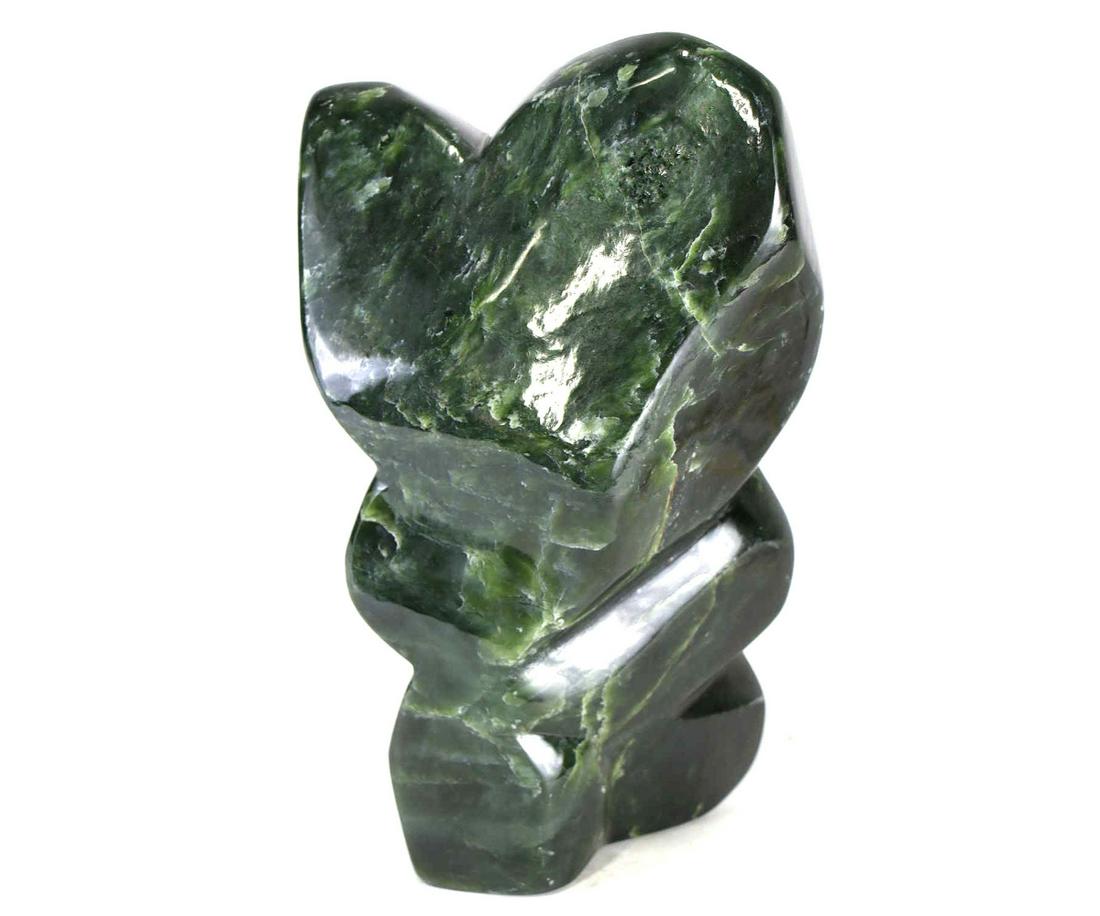 NEPHRITIC JADE FREEFORM SCULPTURE (1 of 3)