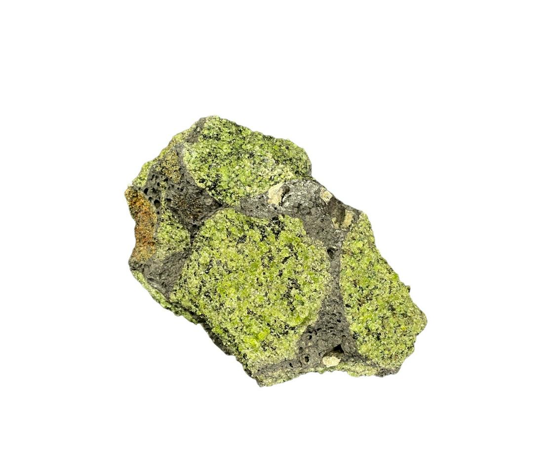 LARGE PERIDOT IN BASALT (1 of 2)