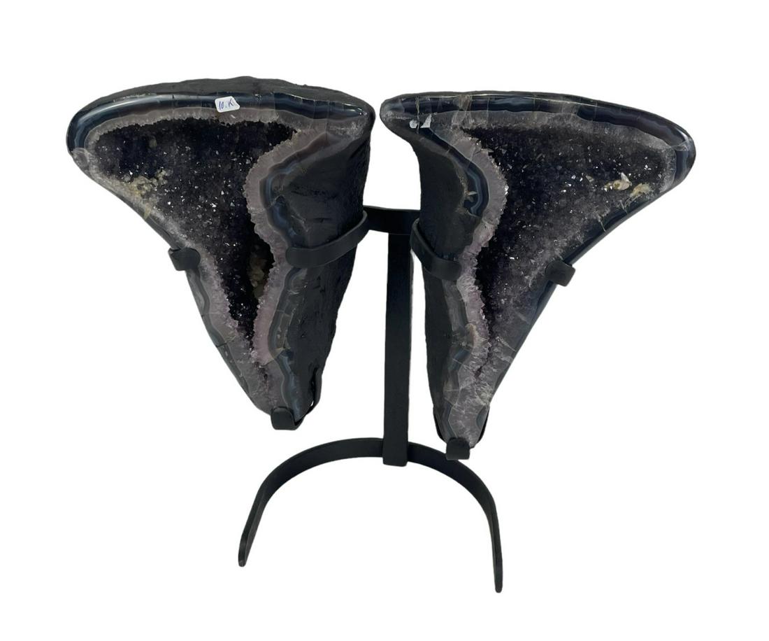 AMETHYST WINGS ON STAND (1 of 4)