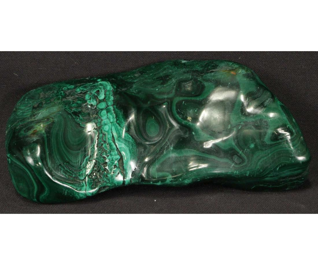 POLISHED MALACHITE SPECIMEN (1 of 4)