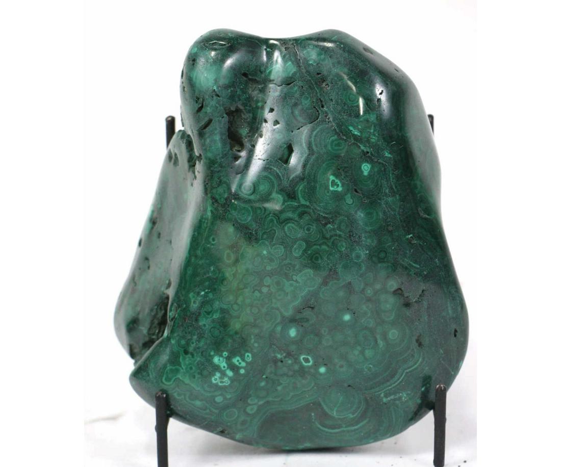 POLISHED MALACHITE SPECIMEN (1 of 2)