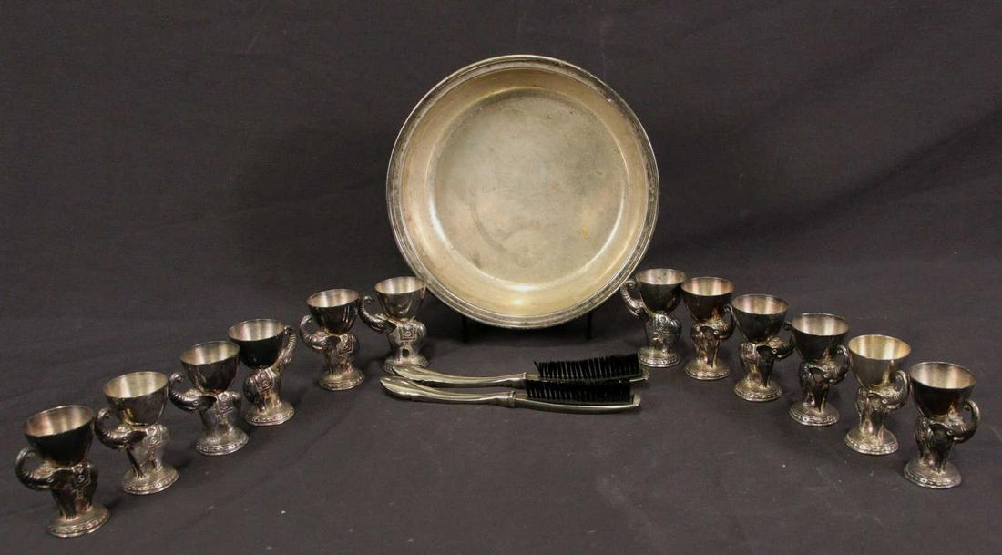 MIXED LOT OF 15 SILVER PLATED PIECES (1 of 5)