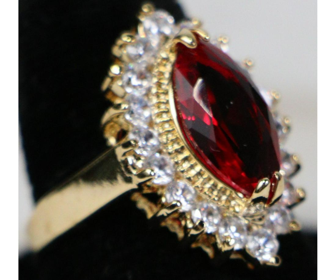 MARQUIS CUT RUBY ESTATE RING (1 of 2)