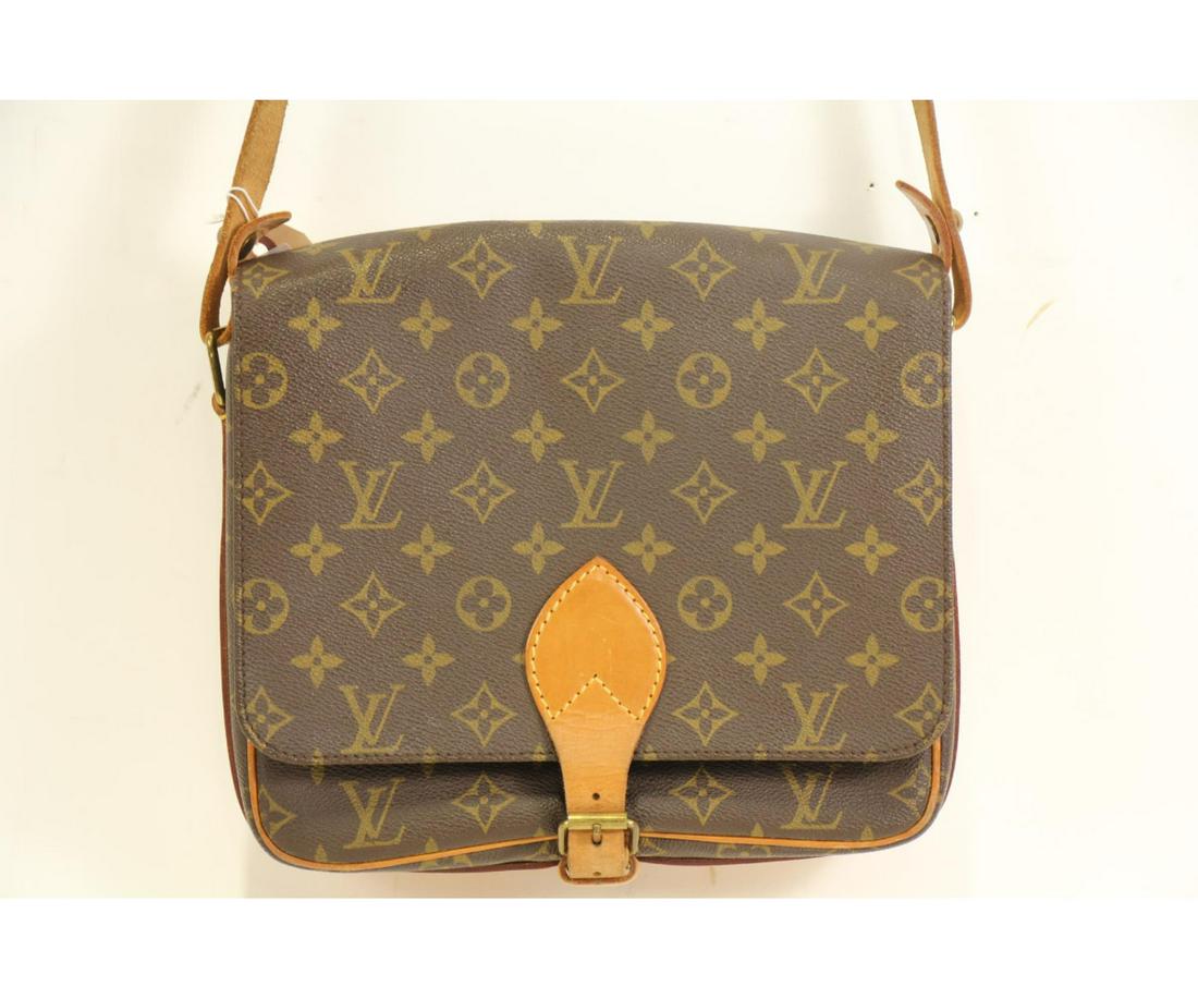 Louis Vuitton Brown Cartouchiere Bag (1 of 3)