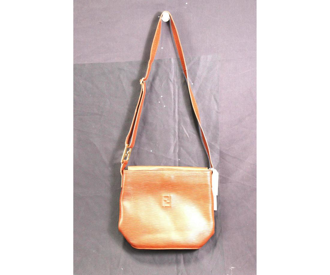 Fendi Tan Vintage Logo Crossbody Bag (1 of 2)
