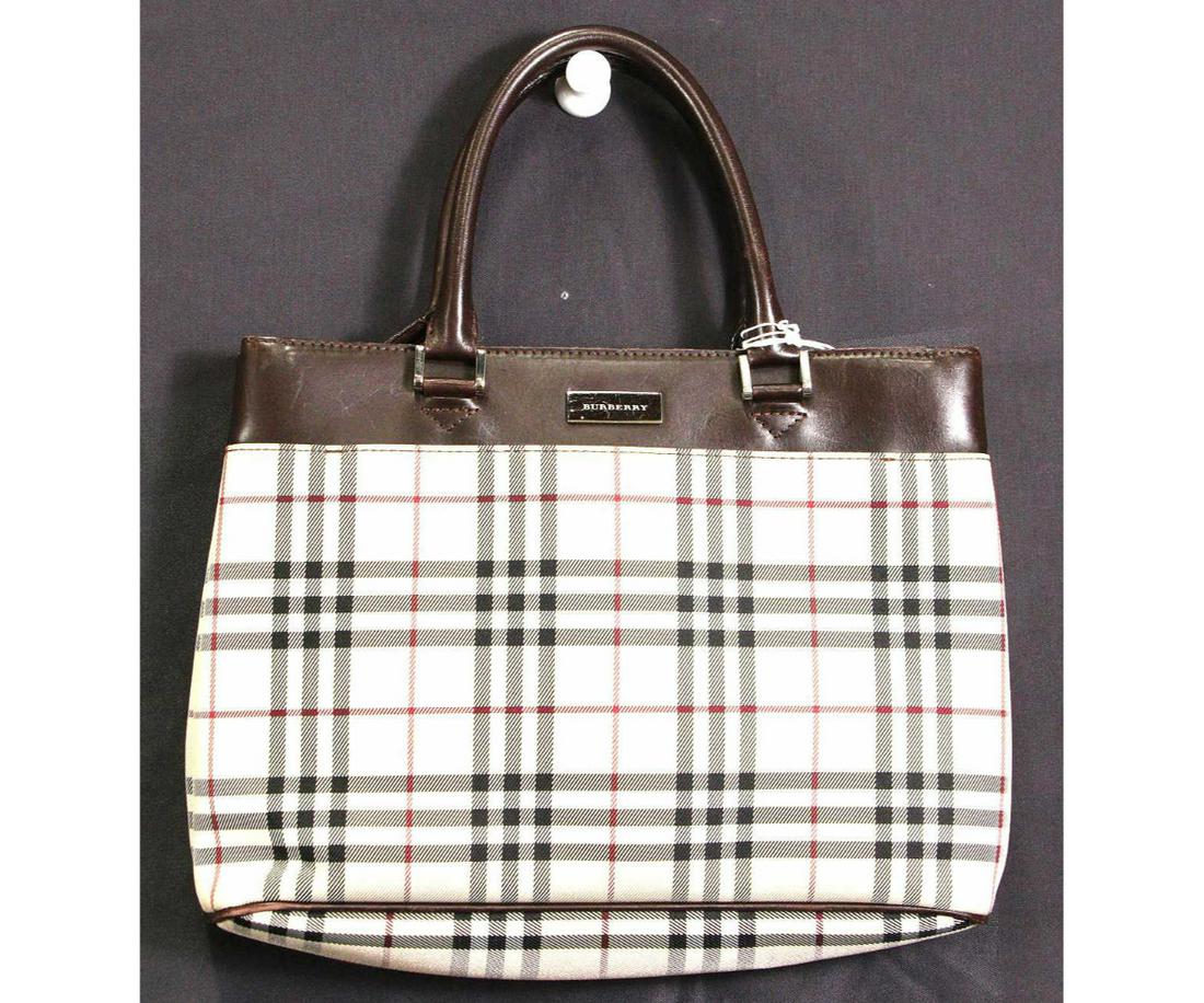 Burberry Tan/Black/Brown Tote Shoulder Bag (1 of 3)