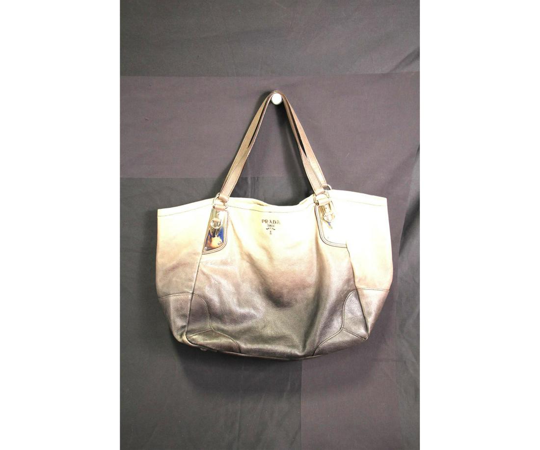 Prada Grey Gradient Tote Bag (1 of 2)