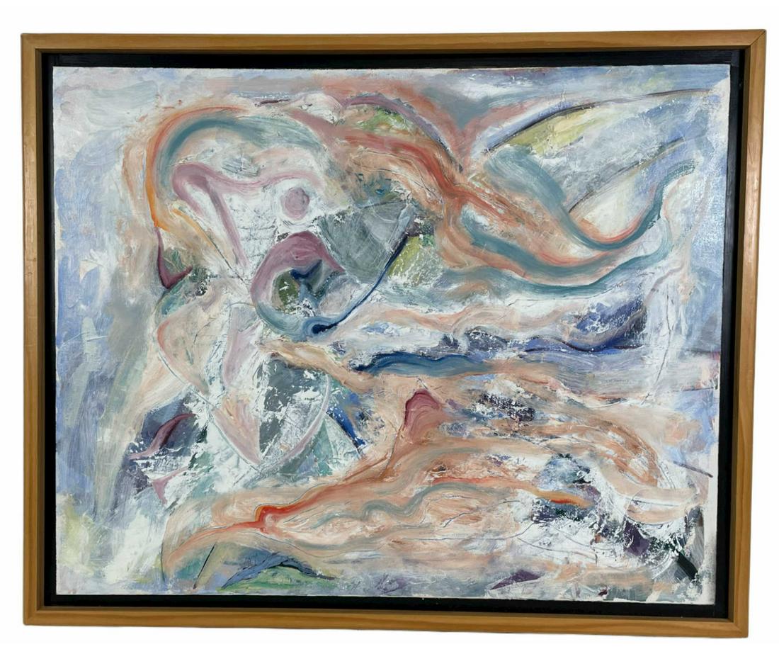 ROBERT WEIR "PITFALLS" ACRYLIC ON CANVAS (1 of 4)