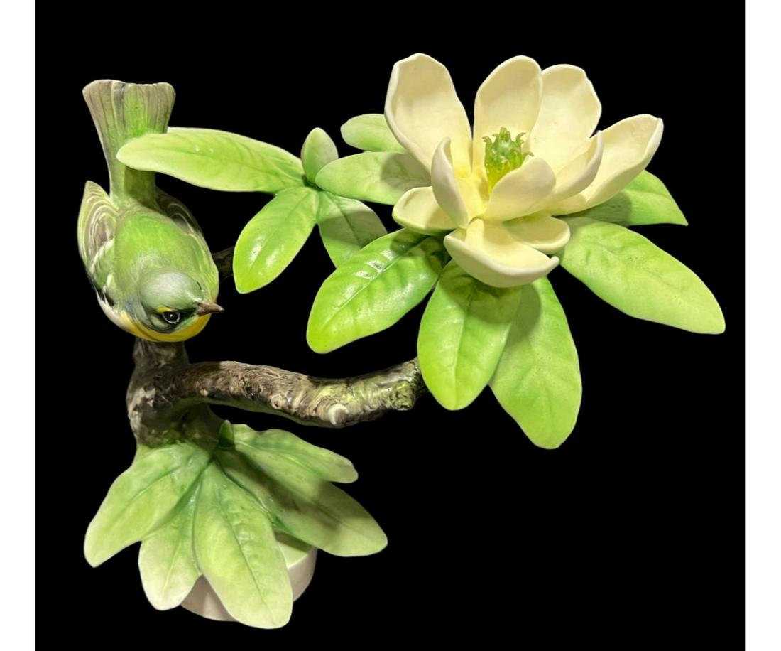 ROYAL WORCESTER PARULA WARBLER & SWEET BAY (1 of 4)