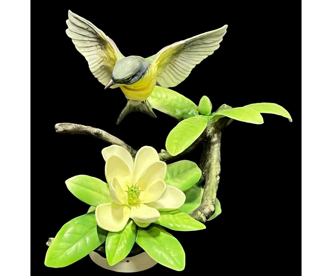 ROYAL WORCESTER PARULA WARBLER & SWEET BAY (1 of 6)
