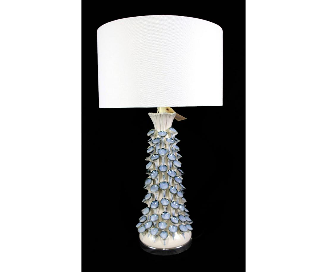 CONTEMPORARY GLAZED CERAMIC LAMP (1 of 3)