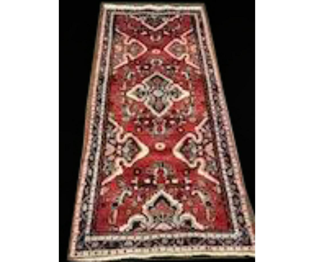 HAND-KNOTTED PERSIAN MALAYER RUNNER (1 of 5)
