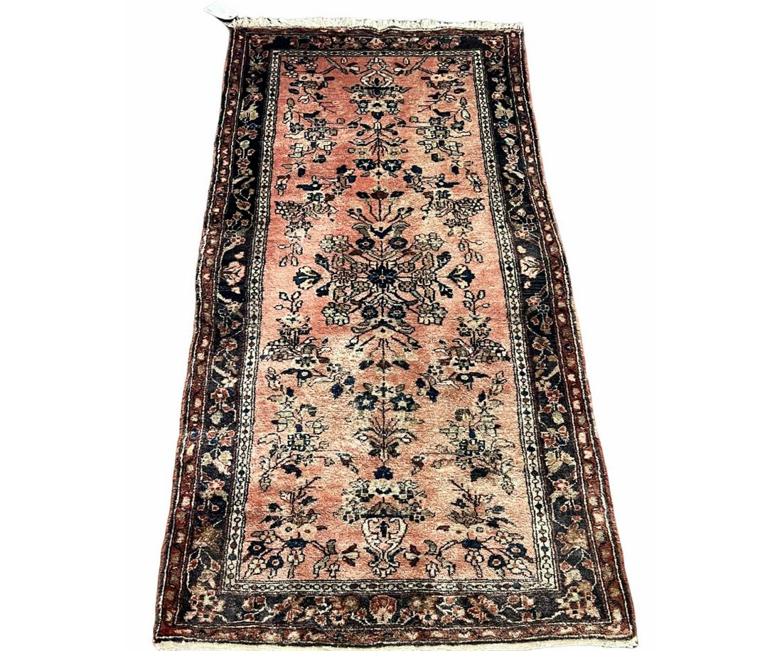 ANTIQUE HAND KNOTTED PERSIAN HAMADAN RUG (1 of 5)