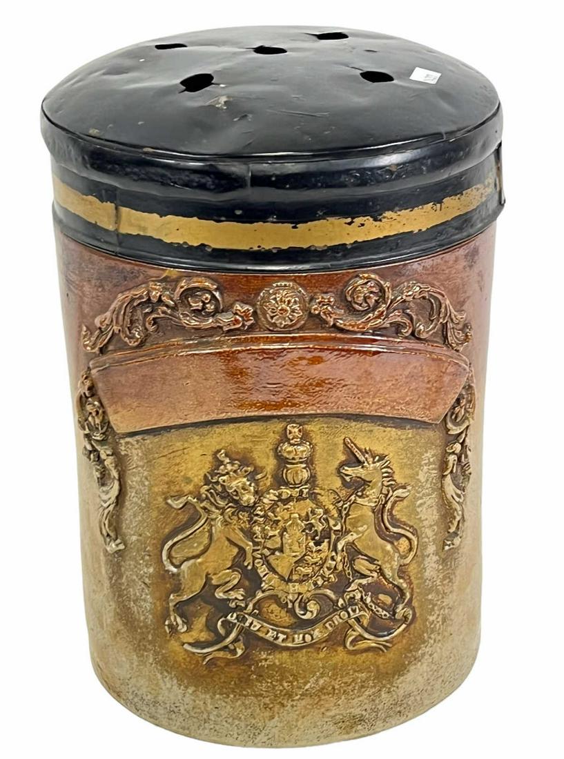 19th CENTURY STONEWARE CROCK (1 of 1)
