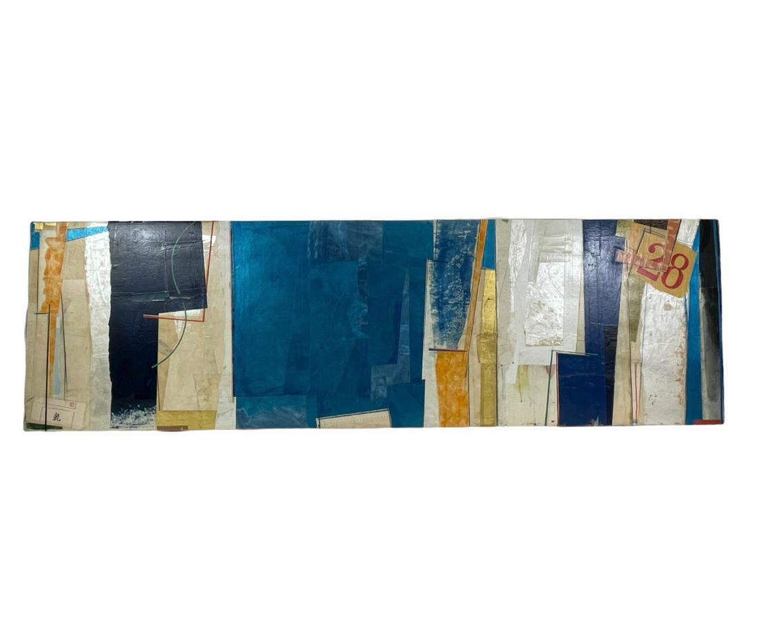 AZURIM BY JOHN PAVLICEK MIXED MEDIA ON CANVAS 2002 (1 of 4)