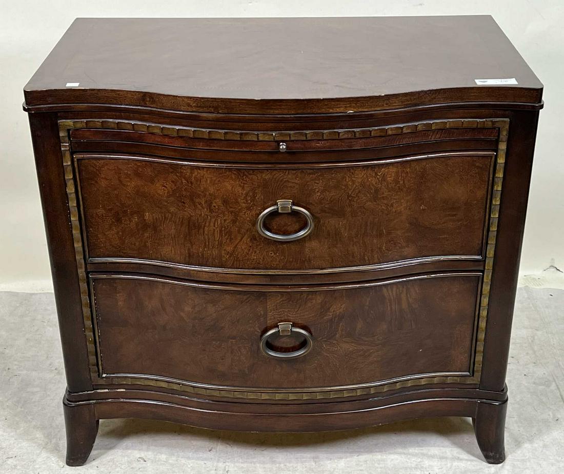 UNIVERSAL FURNITURE BEDSIDE CABINET: UNIVERSAL FURNITURE BEDSIDE CABINET. Height: 31 in. by Width: 34 in. by Depth: 20 in.