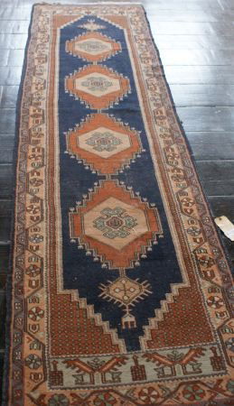Rug, 32' x 120": Runner, 32' x 120". Buyer's Responsibility: All items must be paid the day of purchase and removed from the premises no later than 5 p.m. Monday, June 27. Or items may be picked up Saturday, July 2nd