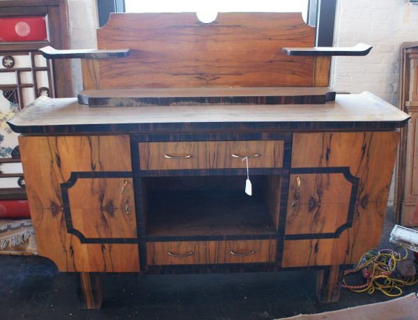 Art Deco Buffet in Chinese Style: Art Deco Buffet in Chinese Style. Buyer's Responsibility: All items must be paid the day of purchase and removed from the premises no later than 5 p.m. Monday, June 27. Or items may be picked up Satur
