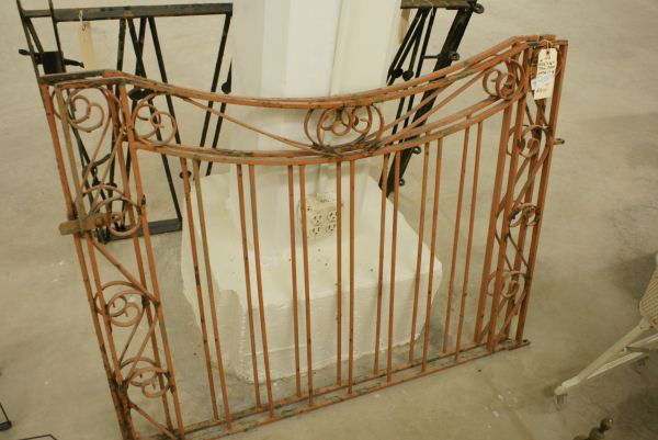 Pair Wrought Iron Panels: Pair Wrought Iron Panels. Buyer's Responsibility: All items must be paid the day of purchase and removed from the premises no later than 5 p.m. Monday, June 27.