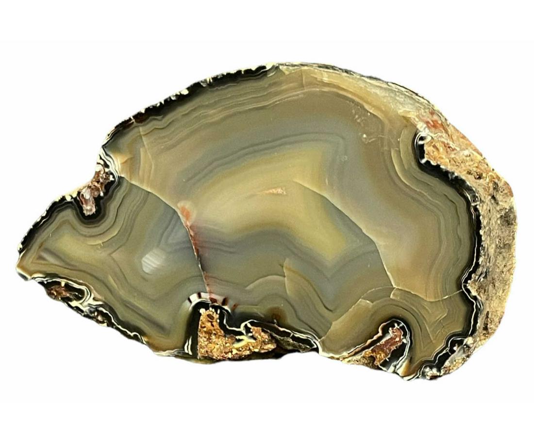 POLISHED AGATE GEODE (1 of 3)