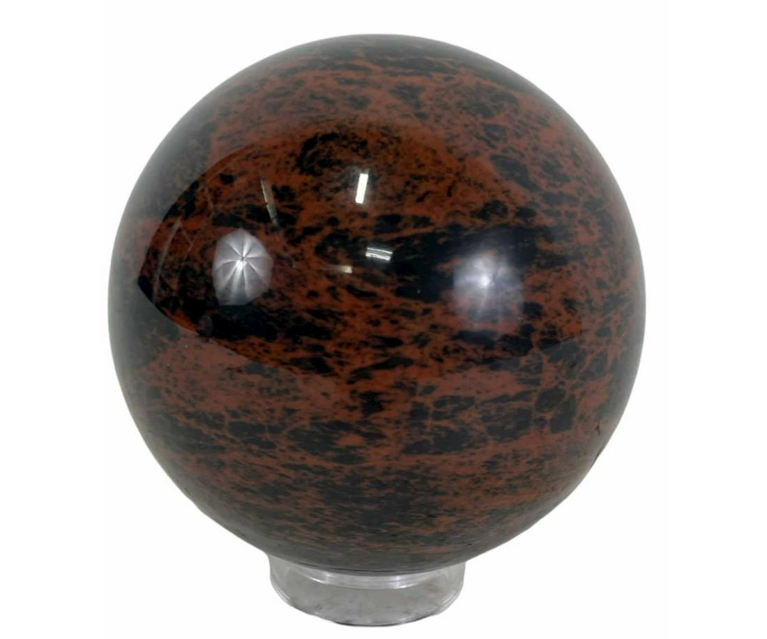 MAHOGANY OBSIDIAN SPHERE (1 of 3)