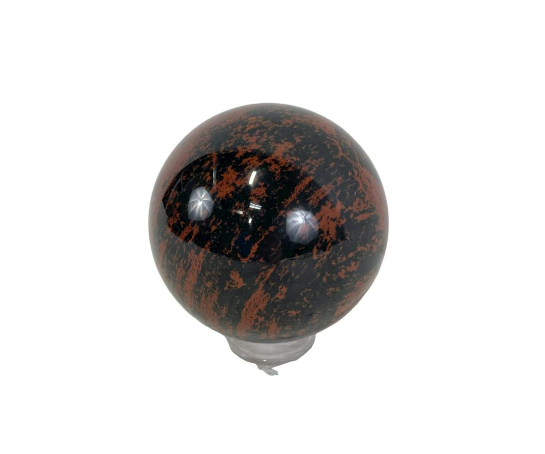 MAHOGANY OBSIDIAN SPHERE (1 of 2)