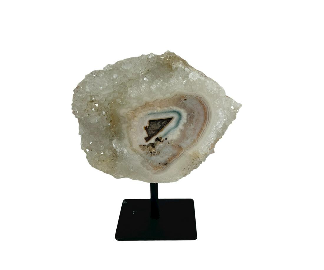AMETHYST STALACTITE EYE ON STAND (1 of 3)