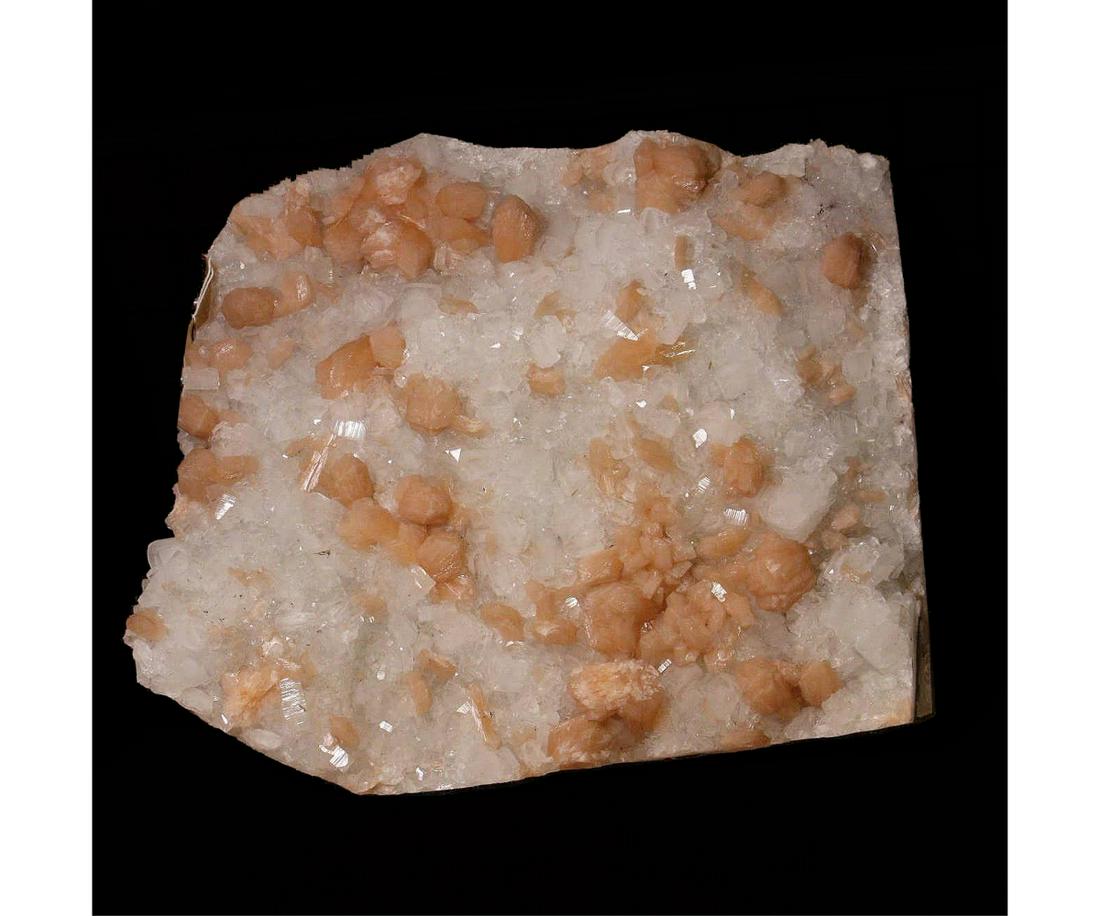 108 POUND APOPHYLLITE AND STILBITE GEODE SLAB (1 of 5)