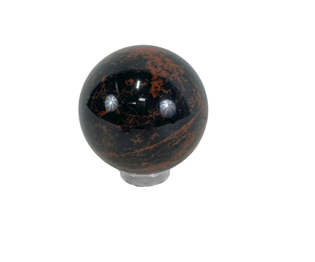 MAHOGANY OBSIDIAN SPHERE (1 of 3)