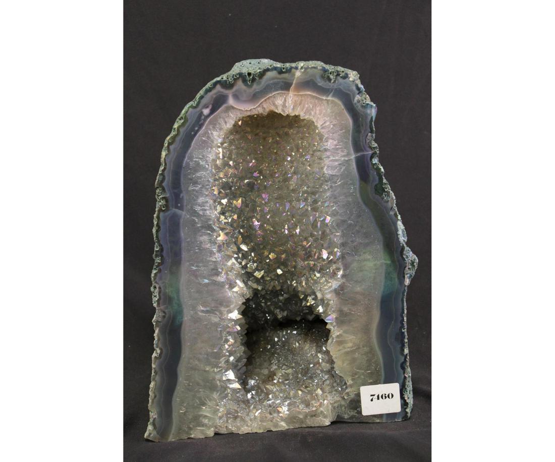 TITANIUM AURA AMETHYST CATHEDRAL (1 of 3)