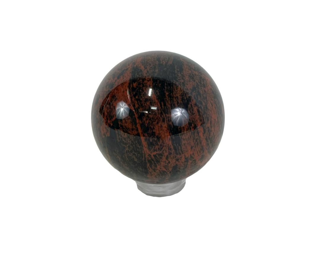 MAHOGANY OBSIDIAN SPHERE (1 of 2)