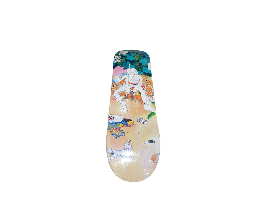 NEW IN WRAPPER SUPREME AUTO MOAI 2018 BEDROOM SKAT: NEW IN WRAPPER SUPREME AUTO MOAI 2018 BEDROOM SKATEBOARD Height: 33 in. by Width: 9