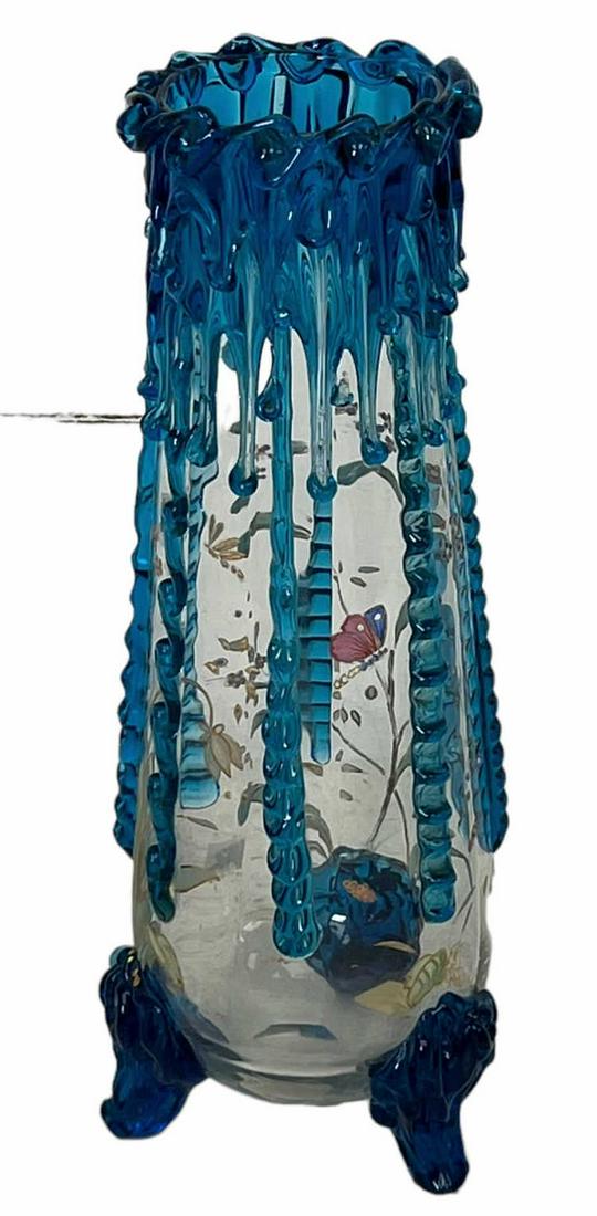 VINTAGE GLASS VASE (1 of 3)