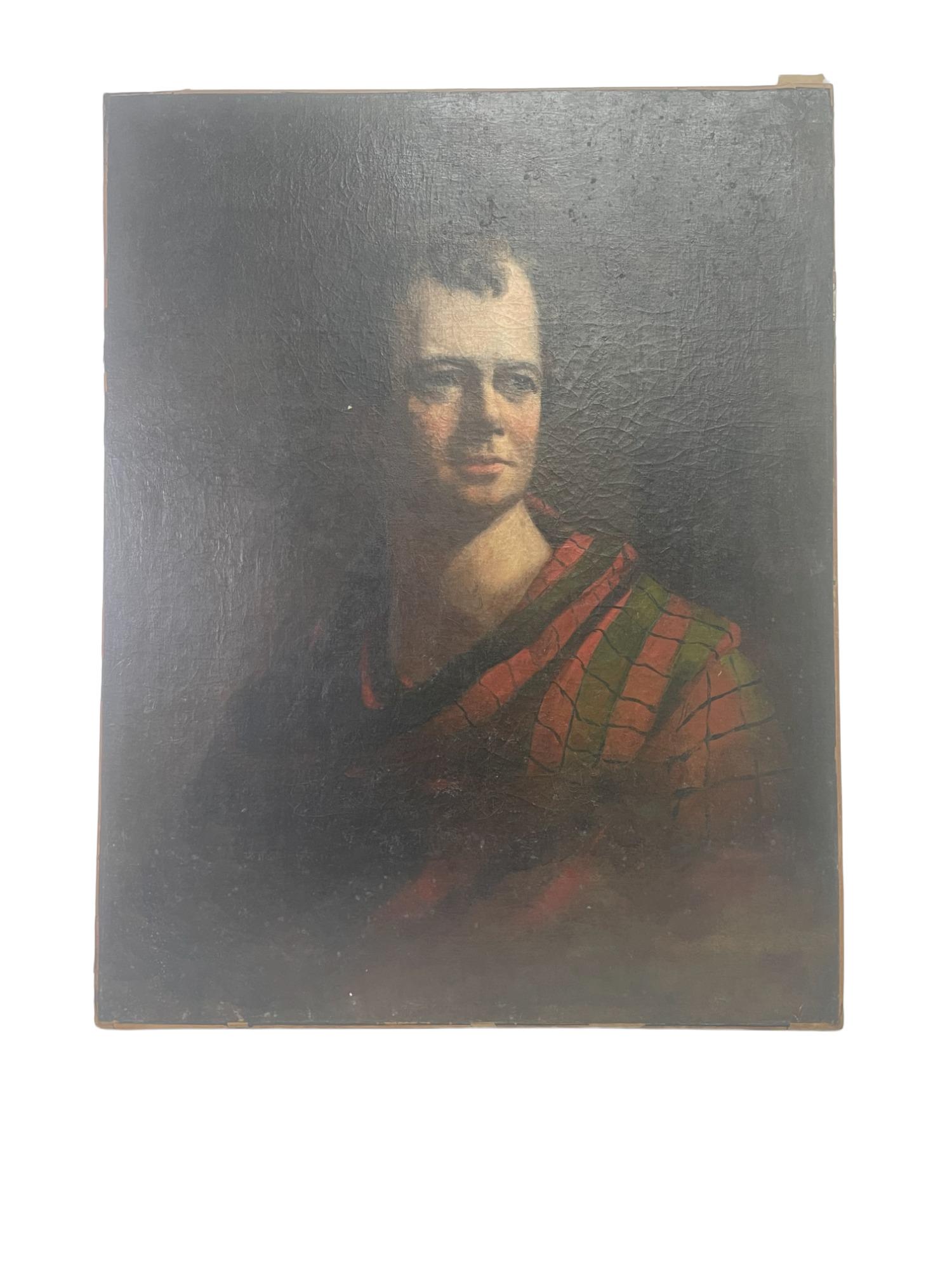 C.19TH ROBERT BURNS PAINTING (1 of 2)