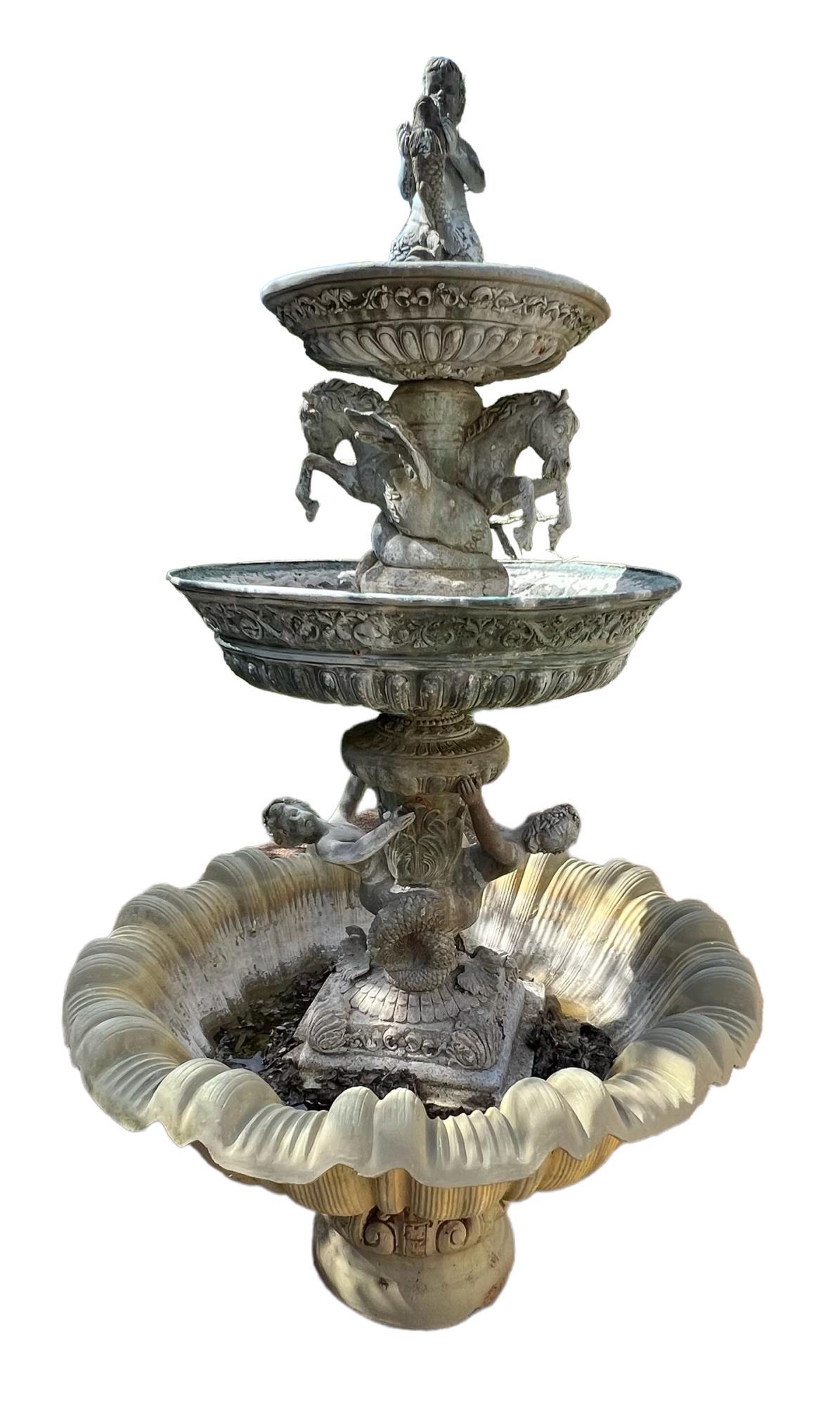 FOUNTAIN WITH TWO TIERS (1 of 6)