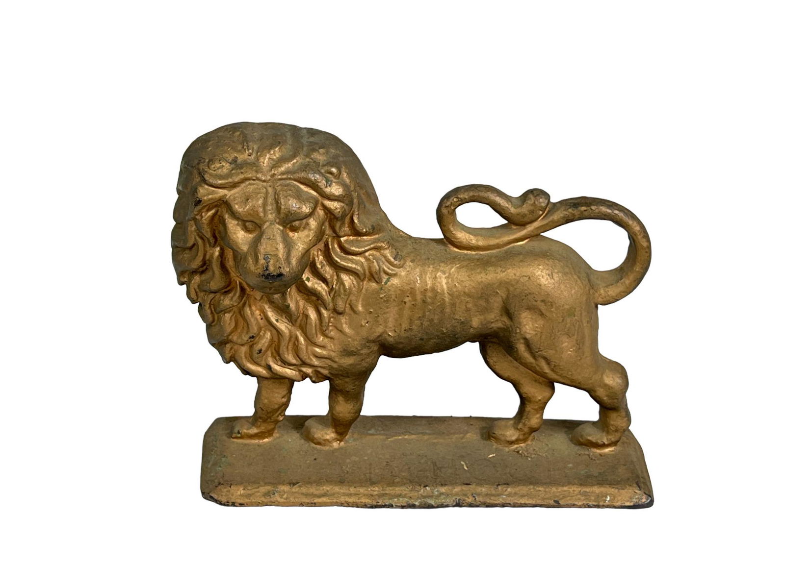 VIC CAST IRON  LION DOOR STOP (1 of 3)